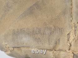 Vtg WW1 US Army M-1910 Canteen Cup Cover 1918 Pistol Belt Trench Art ID D. Leepen