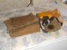 Vtg. WWI US Army Gas Mask & Bag 61st Artillery Veteran Named