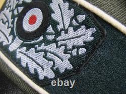 WH Infantry M34 Wool Trikot(Mouse-Gray)Crusher Visor Cap