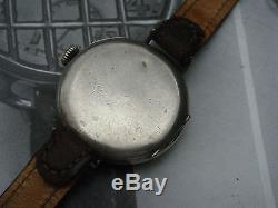 WW1 1914 Jaeger military Trench watch A Matthey Jaquet German French import vgc