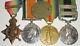 WW1 1914 MONS STAR & BAR TRIO WITH 2 BAR INDIA GENERAL SERVICE MEDAL, 7TH D. GDS