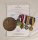 WW1 1914 Star Medal Trio & Memorial Plaque Private Harry Halls Royal Fusiliers