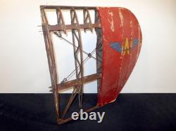 WW1 / 1920s US Army Aircraft Airfoil Section SAT EMBLEM ORIGINAL TRAINER