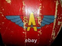 WW1 / 1920s US Army Aircraft Airfoil Section SAT EMBLEM ORIGINAL TRAINER