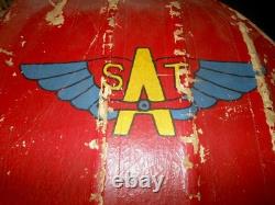 WW1 / 1920s US Army Aircraft Airfoil Section SAT EMBLEM ORIGINAL TRAINER