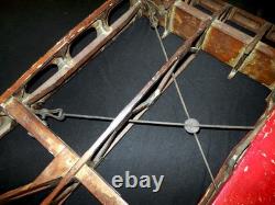 WW1 / 1920s US Army Aircraft Airfoil Section SAT EMBLEM ORIGINAL TRAINER