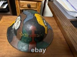 WW1 32nd Division Trench Art Helmet