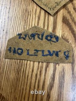 WW1 3rd / 4th Division Grouping Photo Patches Homemade Patches Etc WWI AEF