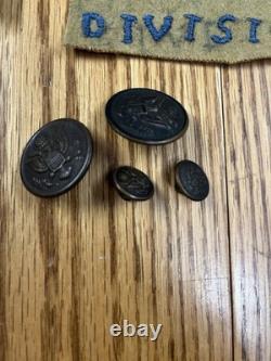 WW1 3rd / 4th Division Grouping Photo Patches Homemade Patches Etc WWI AEF