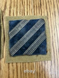 WW1 3rd / 4th Division Grouping Photo Patches Homemade Patches Etc WWI AEF