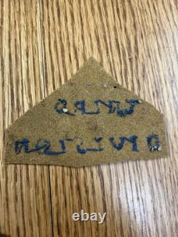 WW1 3rd / 4th Division Grouping Photo Patches Homemade Patches Etc WWI AEF