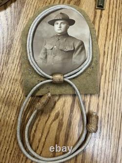 WW1 3rd / 4th Division Grouping Photo Patches Homemade Patches Etc WWI AEF