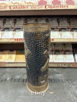 WW1 73rd coastal artillery C Battery Trench Art