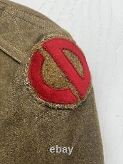 WW1 85th Infantry Division 330th Field Artillery Company C Uniform Wound Stripe