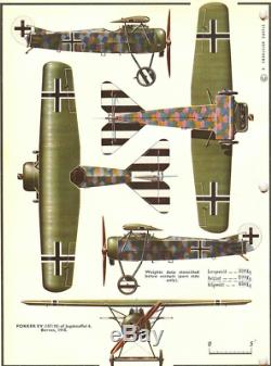 WW1 Aircraft Fabric Skin Cloth & Marking (French / German) WWI Biplane Airplane