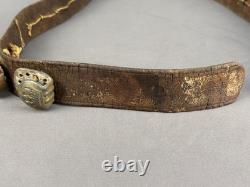 WW1 Allied Soldier Hate Belt Trench Art, With 26 Pins (German, US, English, +)