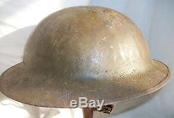 Ww1 British Army Helmet. Complete & 100% Original