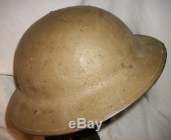 Ww1 British Army Helmet. Complete. 100% Original