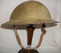 Ww1 British Army Helmet. Complete 100% Original Excellent Condition
