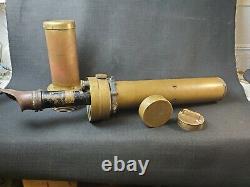 WW1 Bausch & Lomb Telescope Mark 26 With Rare Navy Holder/Case