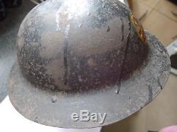 WW1 British Army Mk1 Brodie Pattern Helmet