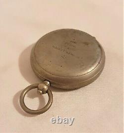 WW1 British Army Officers MkV Cavalry Pocket Compass Stanley London 1917