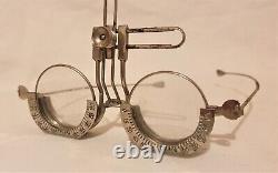 WW1 British Army RAMC Medical Optometrist Trial Lens & Spectacles Box Set