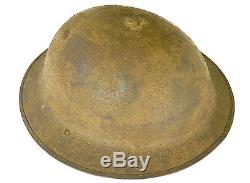 WW1 British / Australian Brodie Pattern Steel Helmet Mk. I (ANZAC AIF) 1916