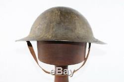 WW1 British / Australian Mk 1 Steel Helmet (Brodie Helmet ANZAC)