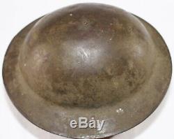 WW1 British / Australian Mk 1 Steel Helmet (Brodie Helmet ANZAC Interest)