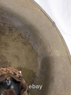 WW1 British/Canadian/USA Painted Brodie Helmet MG