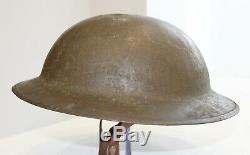 WW1 British Mk1 Brodie helmet. Complete