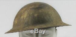 WW1 British Mk 1 Steel Helmet (Brodie Helmet ANZAC)