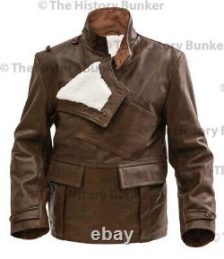 WW1 British RFC Royal Flying Corps short leather coat- MADE TO YOUR SIZES