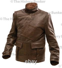 WW1 British RFC Royal Flying Corps short leather coat- MADE TO YOUR SIZES