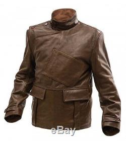 WW1 British RFC Royal Flying Corps short leather coat- made to order