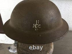 WW1 British Unit Marked Machine Gunners Helmet