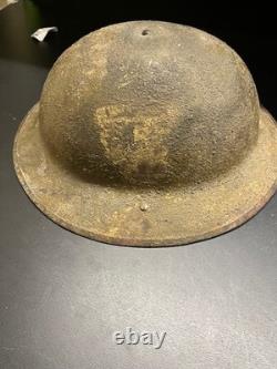 WW1 Brodie USM1917 combat helmet