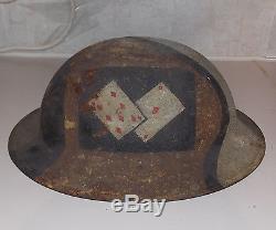 WW1 Camo U. S. M-1917 Doughboy Helmet