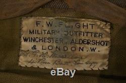WW1 Canadian CEF Officers Cuff Rank Tunic Uniform Named
