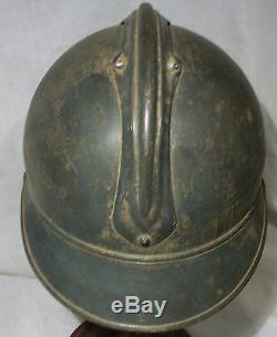 Ww1 French Army Helmet. Complete. 100% Original V, G Condition