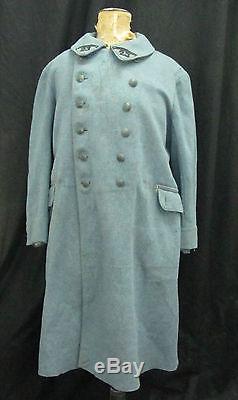 WW1 FRENCH ARMY MODELE 1915 GREATCOAT FOR TROOPS,' CAPOTE'. ORIGINAL 23rd LIGNE