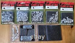 WW1 Flames of War The Great War French Lot with Fusilliers, Support, Tanks OOP