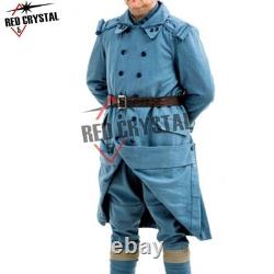 WW1 French army overcoat pattern Horizon Blue French Military Trench Coat