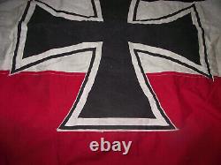 WW1 GERMAN KAISERMARINE NAVAL FLAG DATE 1916 S. M. S Coln 3 feet
