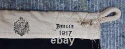 WW1 GERMAN KAISERMARINE NAVAL FLAG DATE 1917 SMS DRACHE 3 feet ORIGINAL
