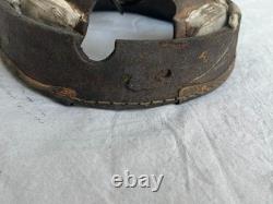 WW1 GERMAN LEATHER LINER FOR M16 HELMET. Sz 62. 1916. ORIG