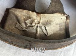 WW1 GERMAN LEATHER LINER FOR M16 HELMET. Sz 62. 1916. ORIG
