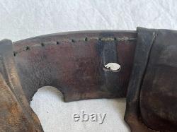 WW1 GERMAN LEATHER LINER FOR M16 HELMET. Sz 62. 1916. ORIG
