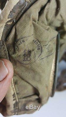 Ww1 German Model 17 Gas Mask Nice Example With Cannister And Straps